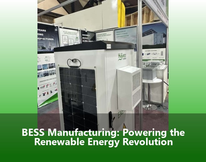 BESS Manufacturing: Powering the Renewable Energy Revolution